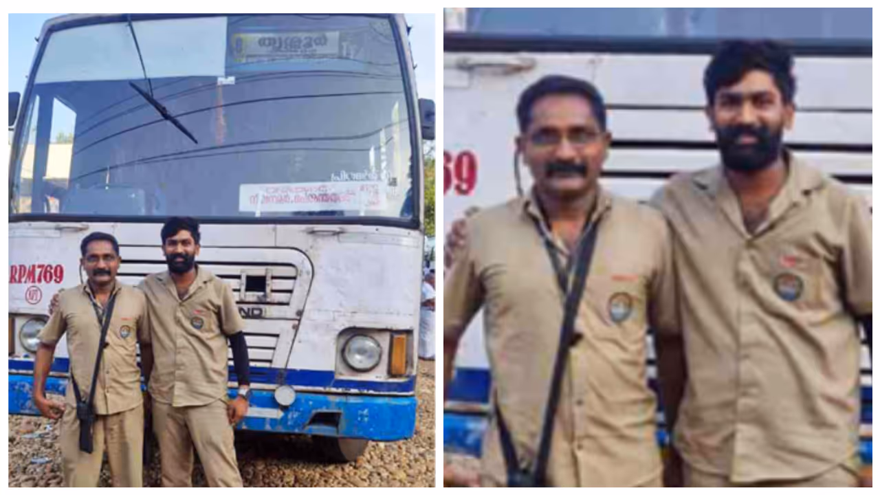 Father and Son in Ksrtc Father and Son in Ksrtc