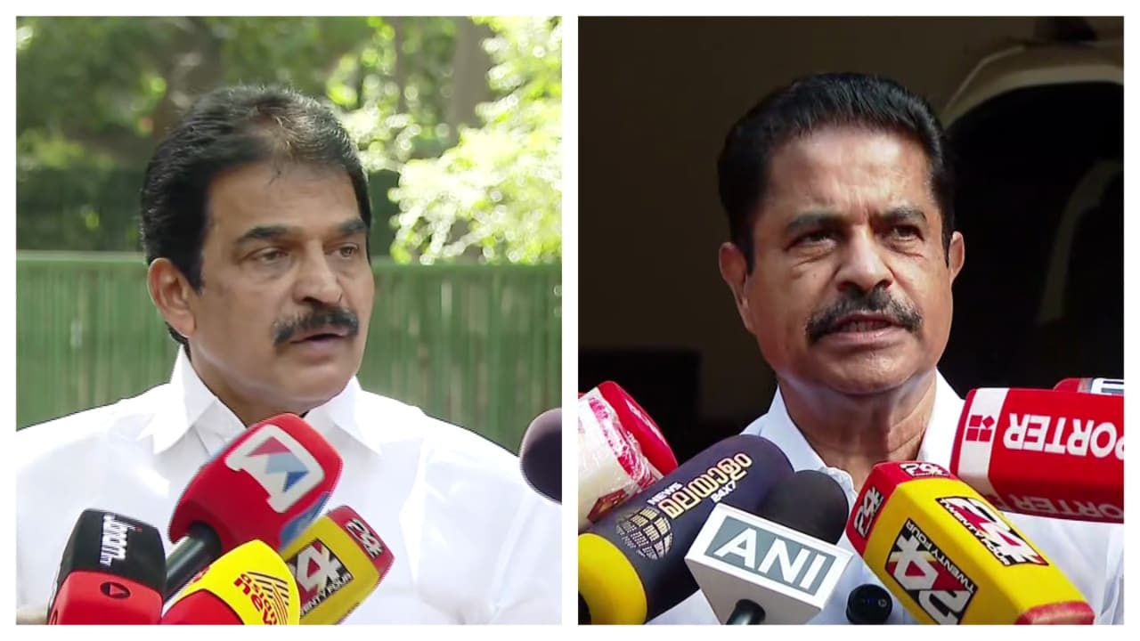 K C venugopal and adoor prakash K C venugopal and adoor prakash