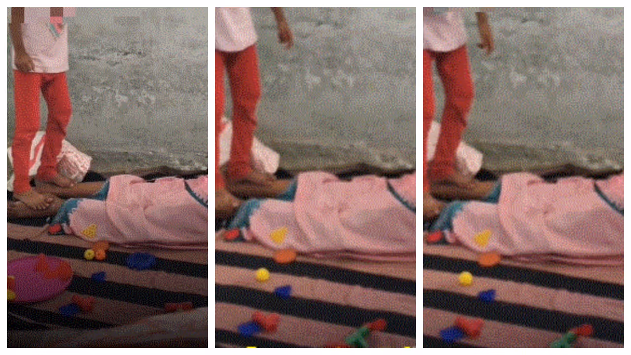 anganwadi worker's foot massage anganwadi worker's foot massage