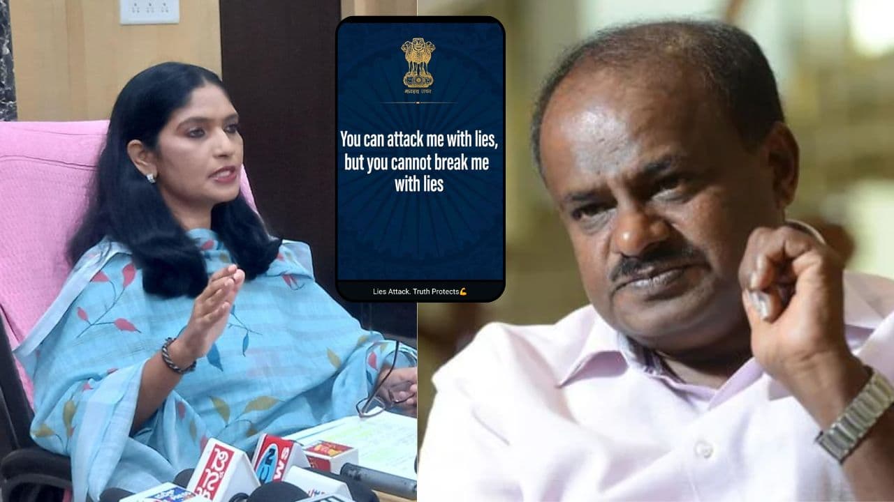 HD Kumaraswamy Vs Hassan DC LathaKumari HD Kumaraswamy Vs Hassan DC LathaKumari