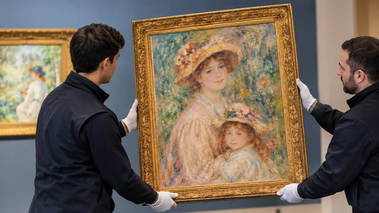 French Riviera museum heist Renoir paintings recovered French Riviera museum heist Renoir paintings recovered