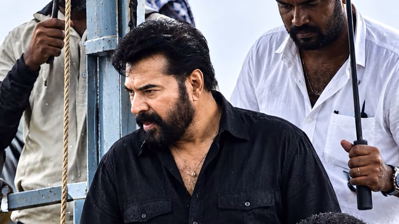 shooting of malayalam movie mela starring mammootty is happening at kottayam shooting of malayalam movie mela starring mammootty is happening at kottayam