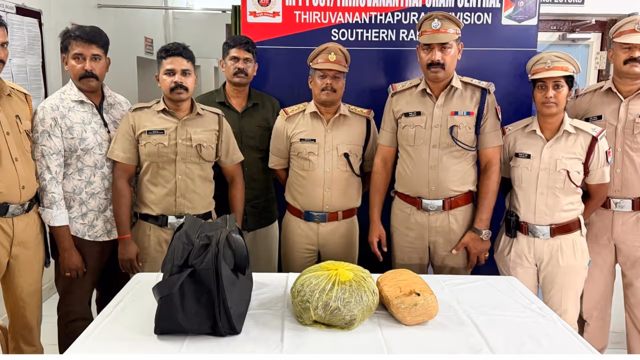 Ganja seized Ganja seized