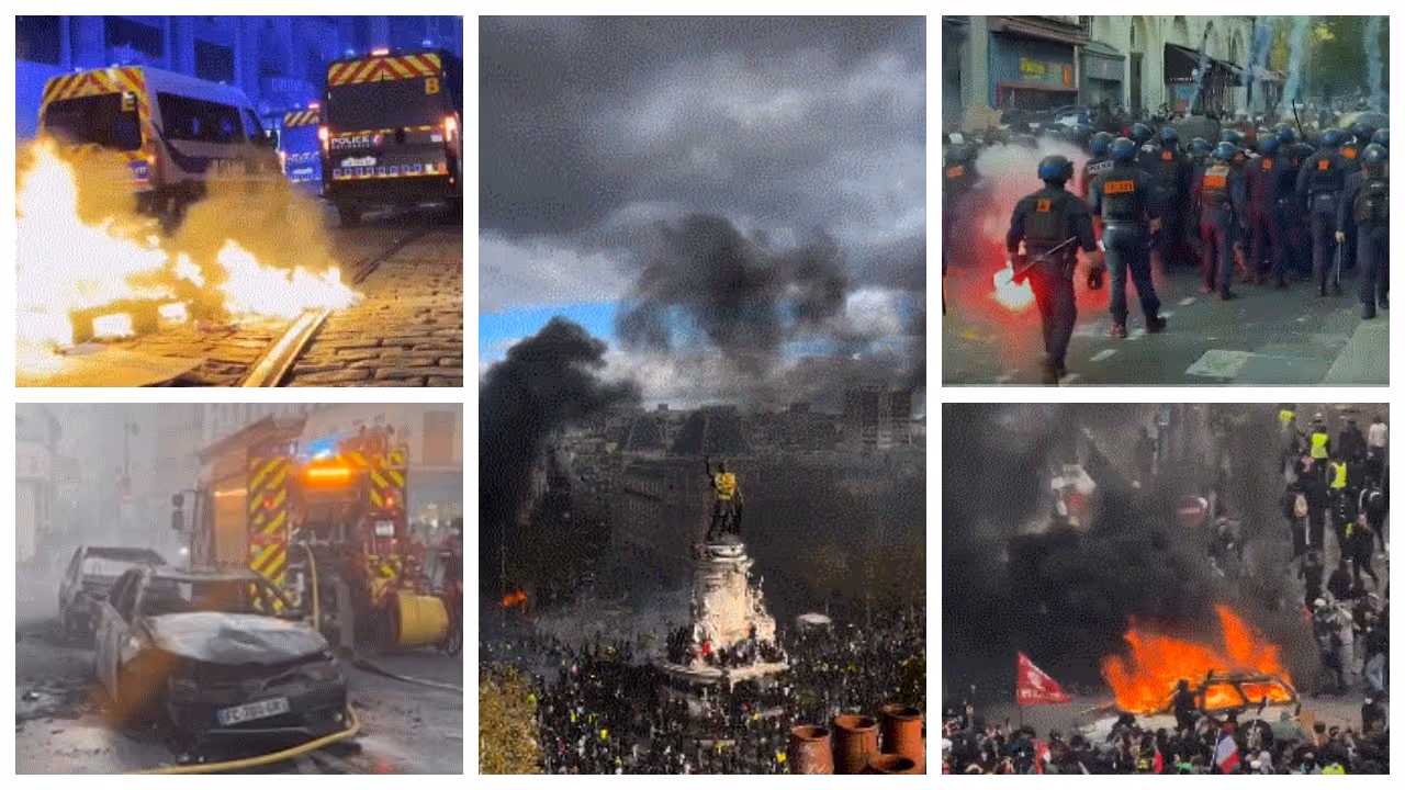 Protests in France Protests in France