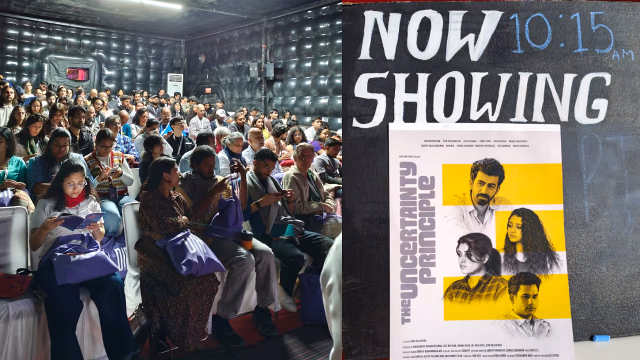don palatharas new movie ekadesham the uncertainty principle had its first indian premiere at Dharamshala Film Festival don palatharas new movie ekadesham the uncertainty principle had its first indian premiere at Dharamshala Film Festival