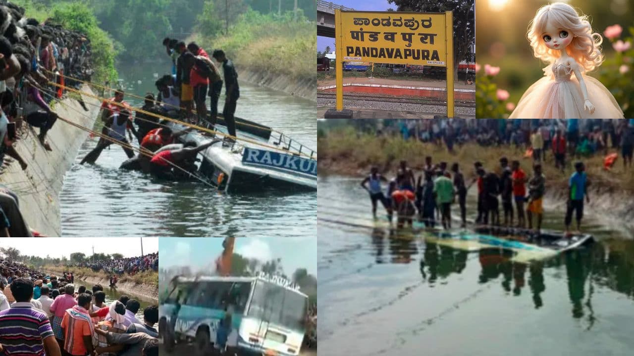 Pandavapur Bus Accident