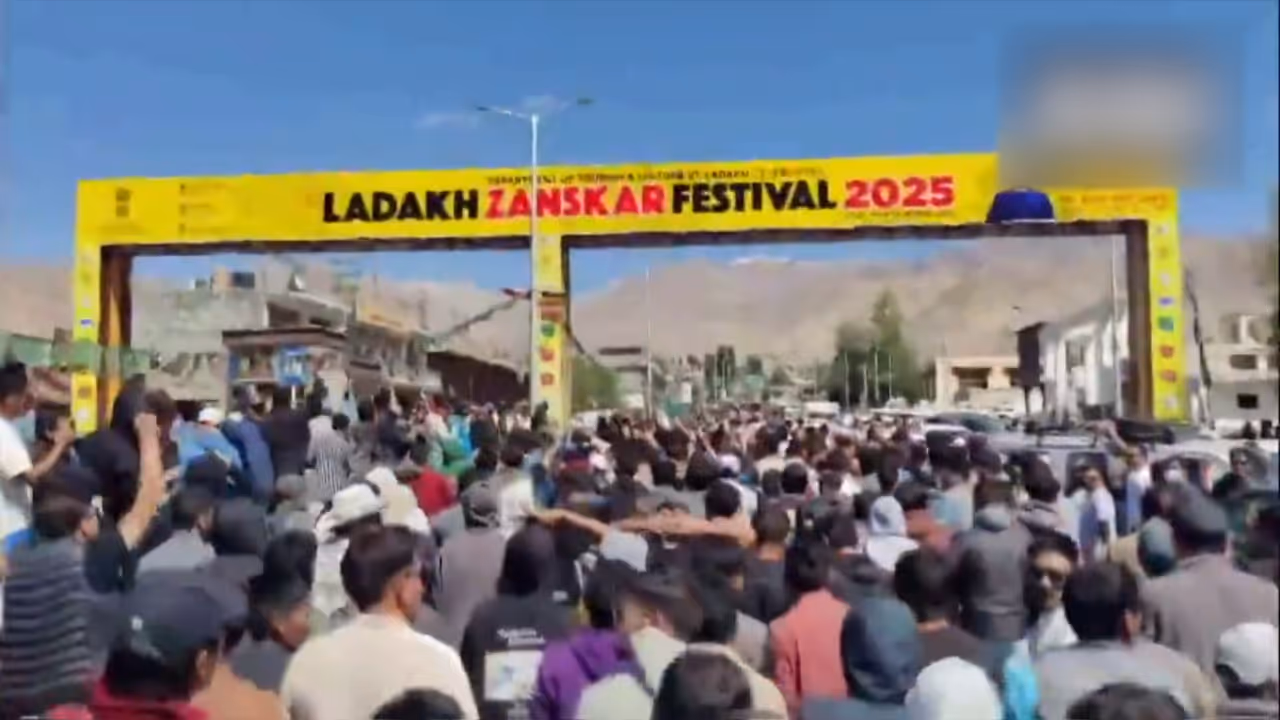 ladakh youth protest