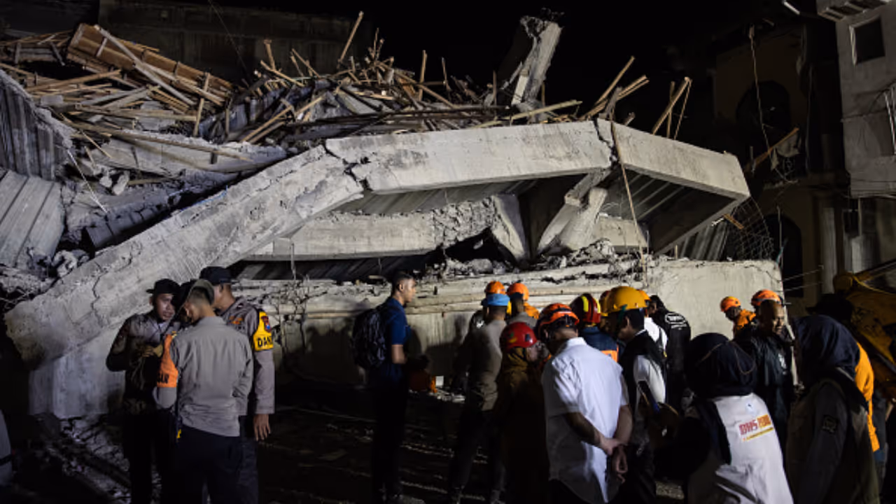 Islamic Boarding School Collapses Islamic Boarding School Collapses