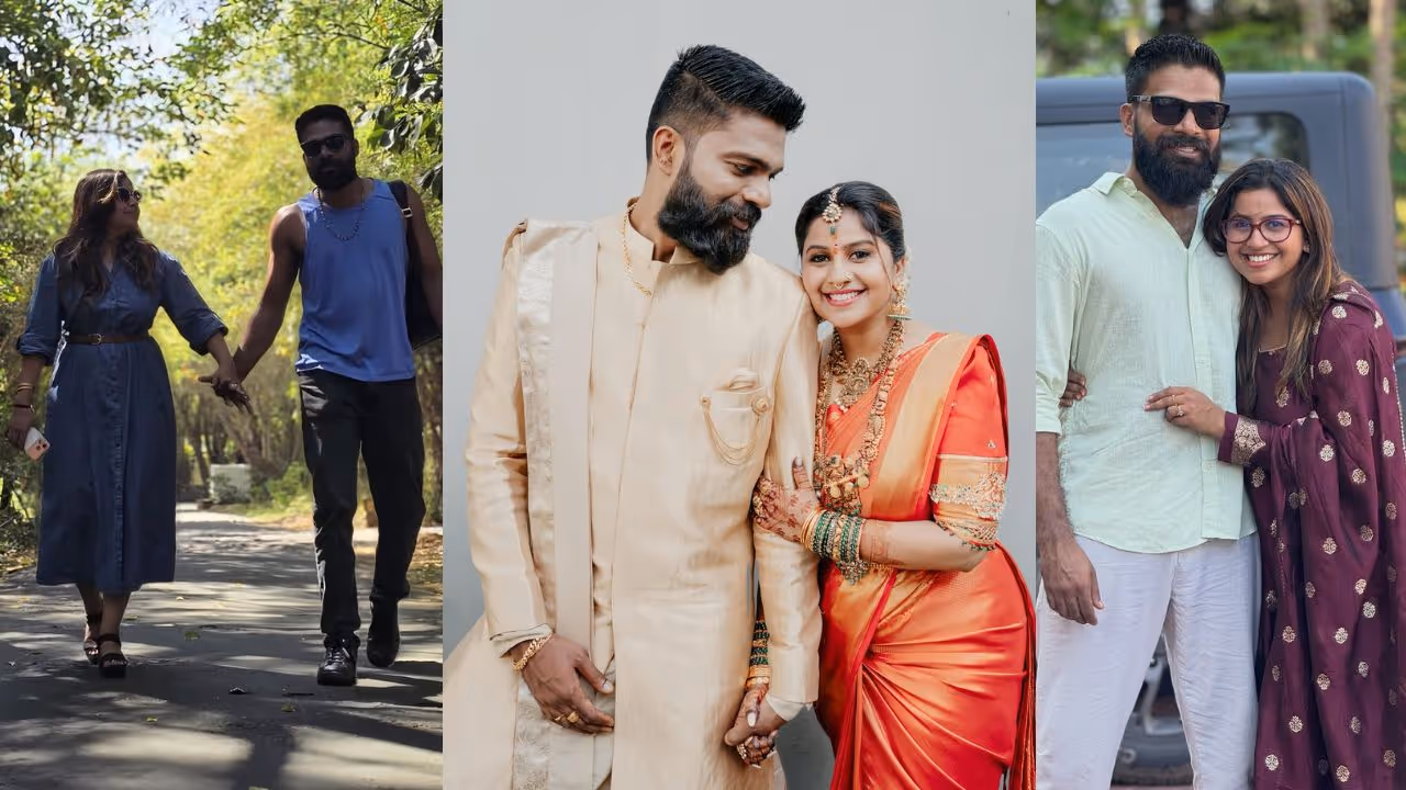 Anchor Anushree Celebrate Husband Roshan Birthda