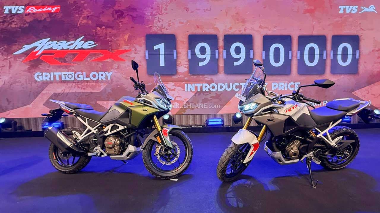 TVS Apache RTX 300, New TVS Apache RTX 300