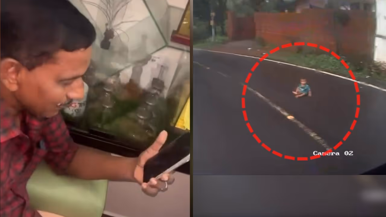 child in road child in road