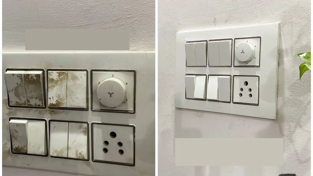 natural ingredients to clean switch board