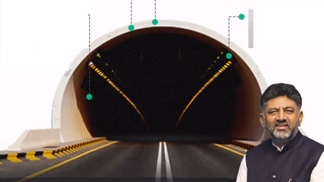 DK Shivakuamar Tunnel Road