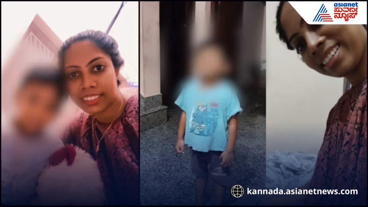 Kerala Woman jumps to river with baby 