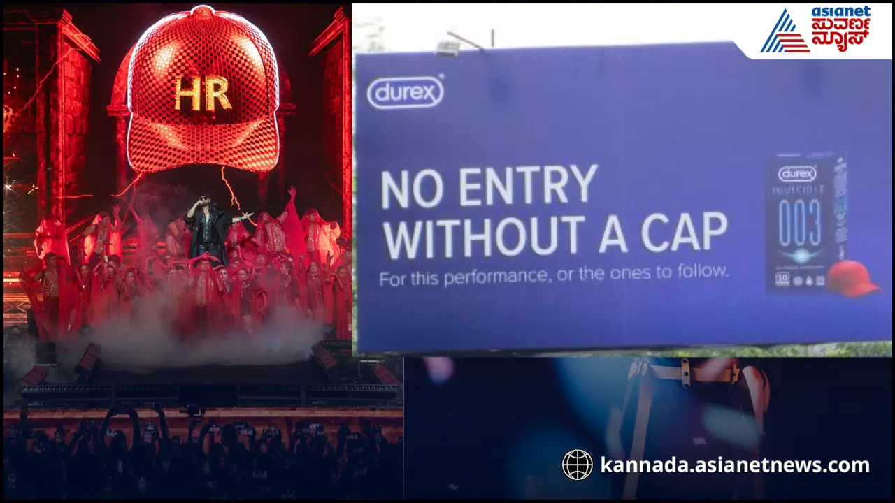 Durex condom Ad No cap no entry after Himesh Reshammiya concert