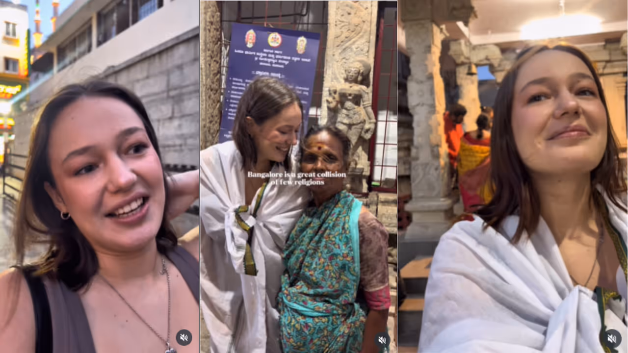 WOman loves Bengaluru