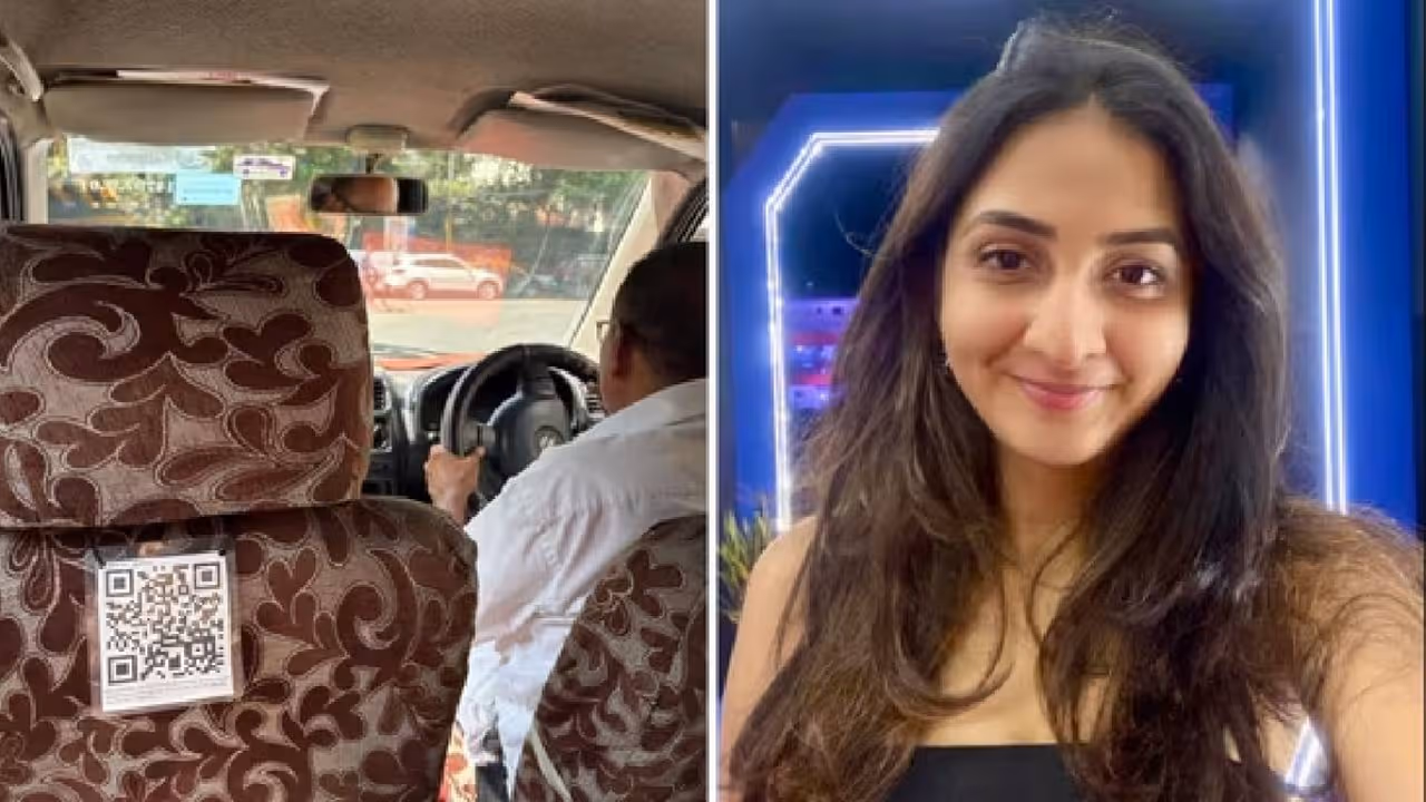 Mumbai Cab QR code surprise