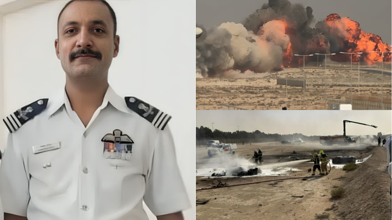 IAF Wing Commander Namansh Syal