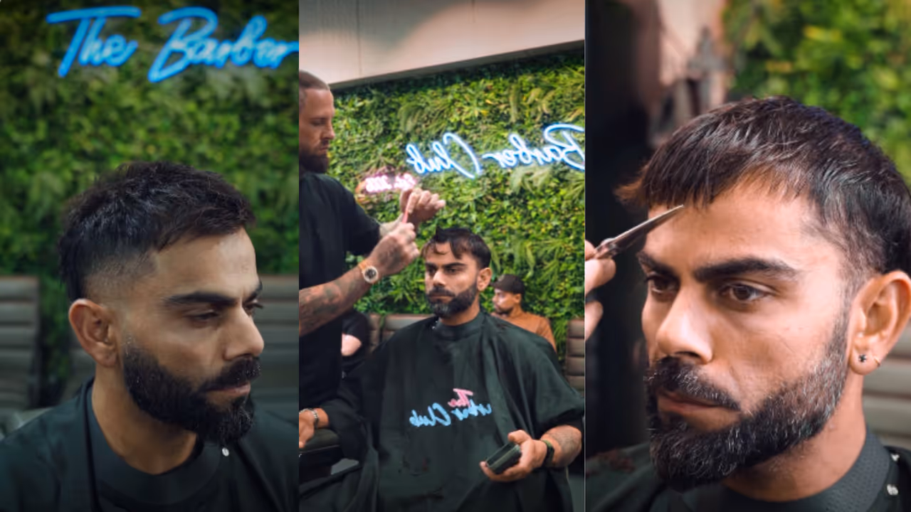 Virat kohli New hairstyle Virat kohli New hairstyle