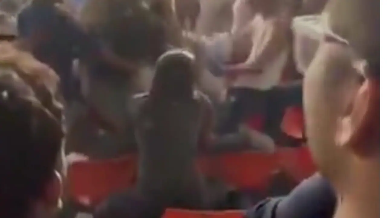 अहमदाबाद स्टेडियमवरील भांडण 