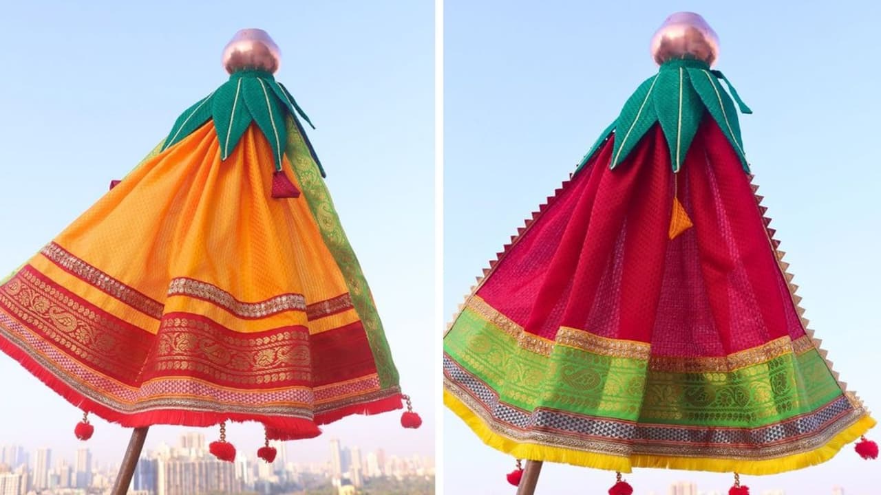 Gudi Padwa Saree Drape Gudi Padwa Saree Drape