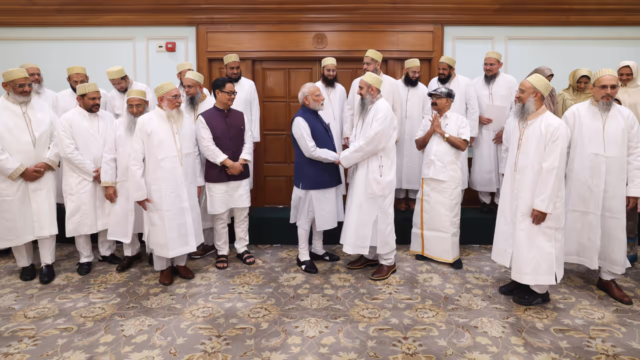Dawoodi Bohra Delegation Meets PM Modi
