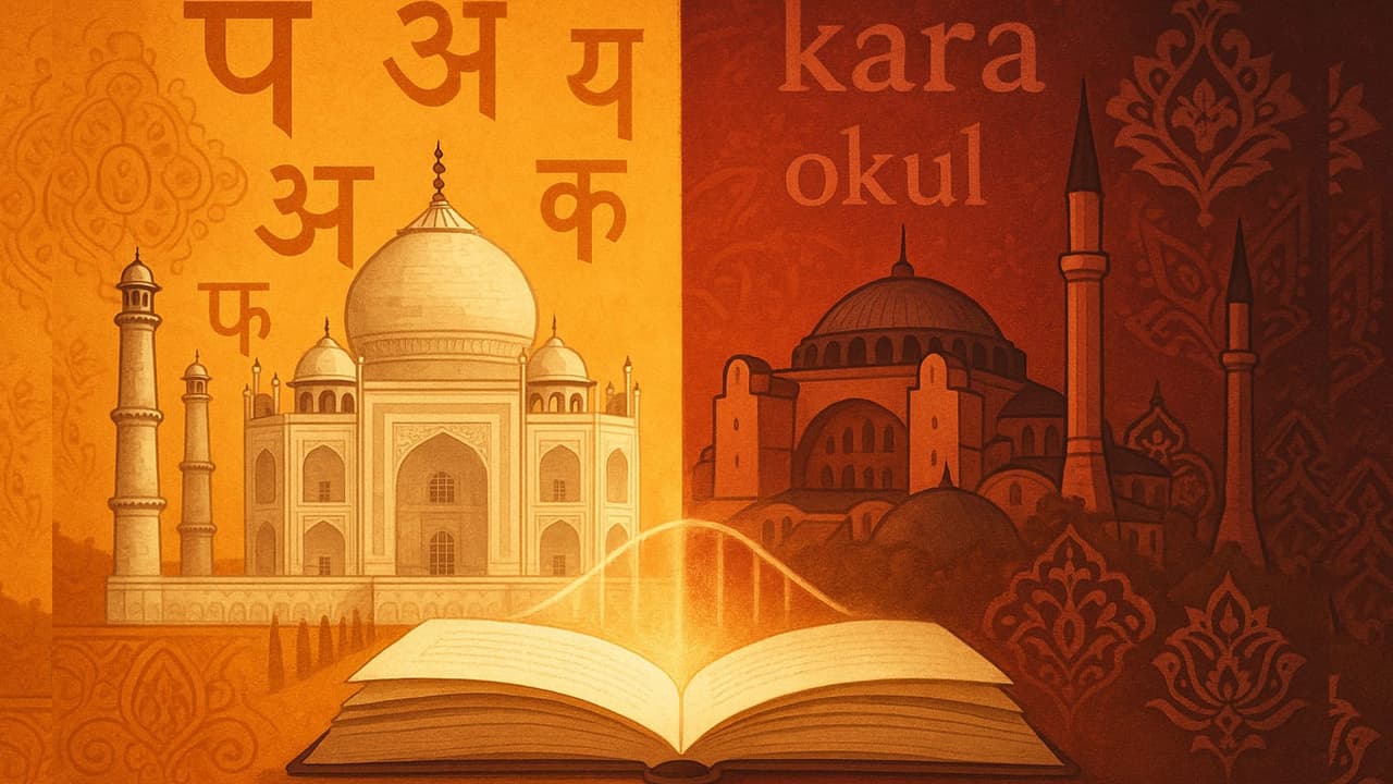 turkiye hindi similar words