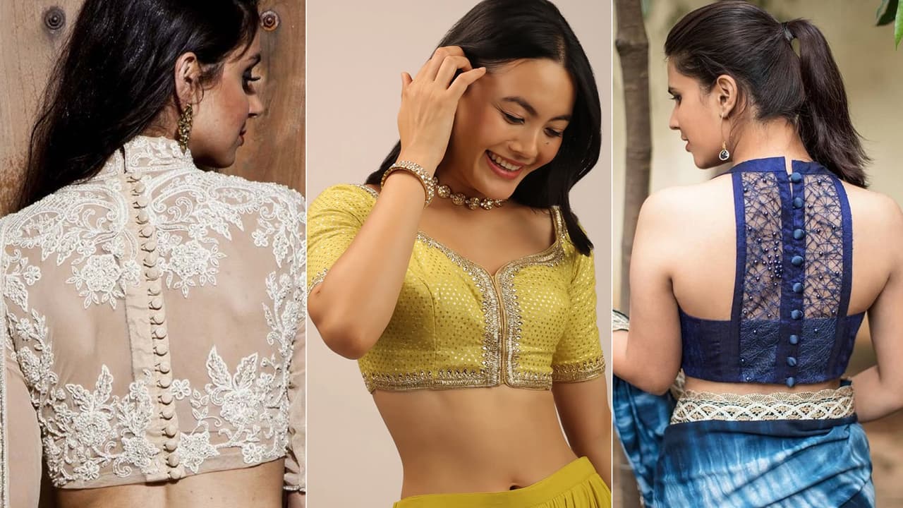 Blouse Hooks vs buttons what best for styling and fitting Guide and Mistake