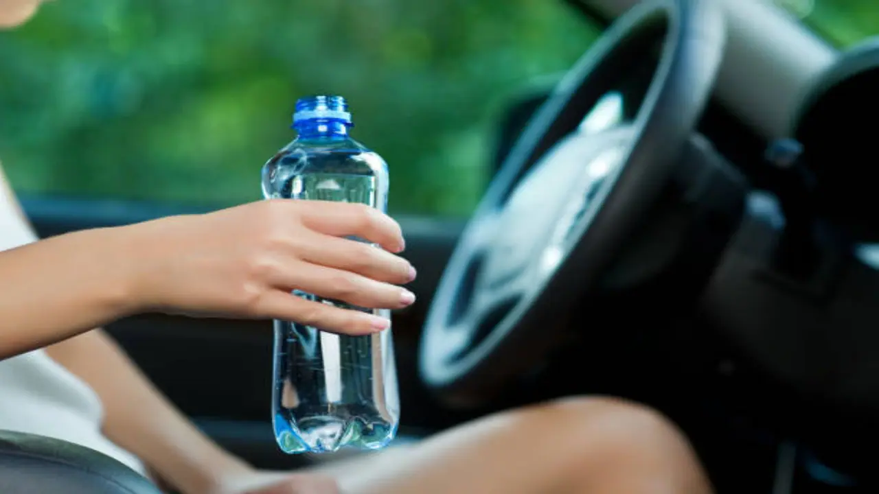 is it safe to drink water from a bottle left in the car