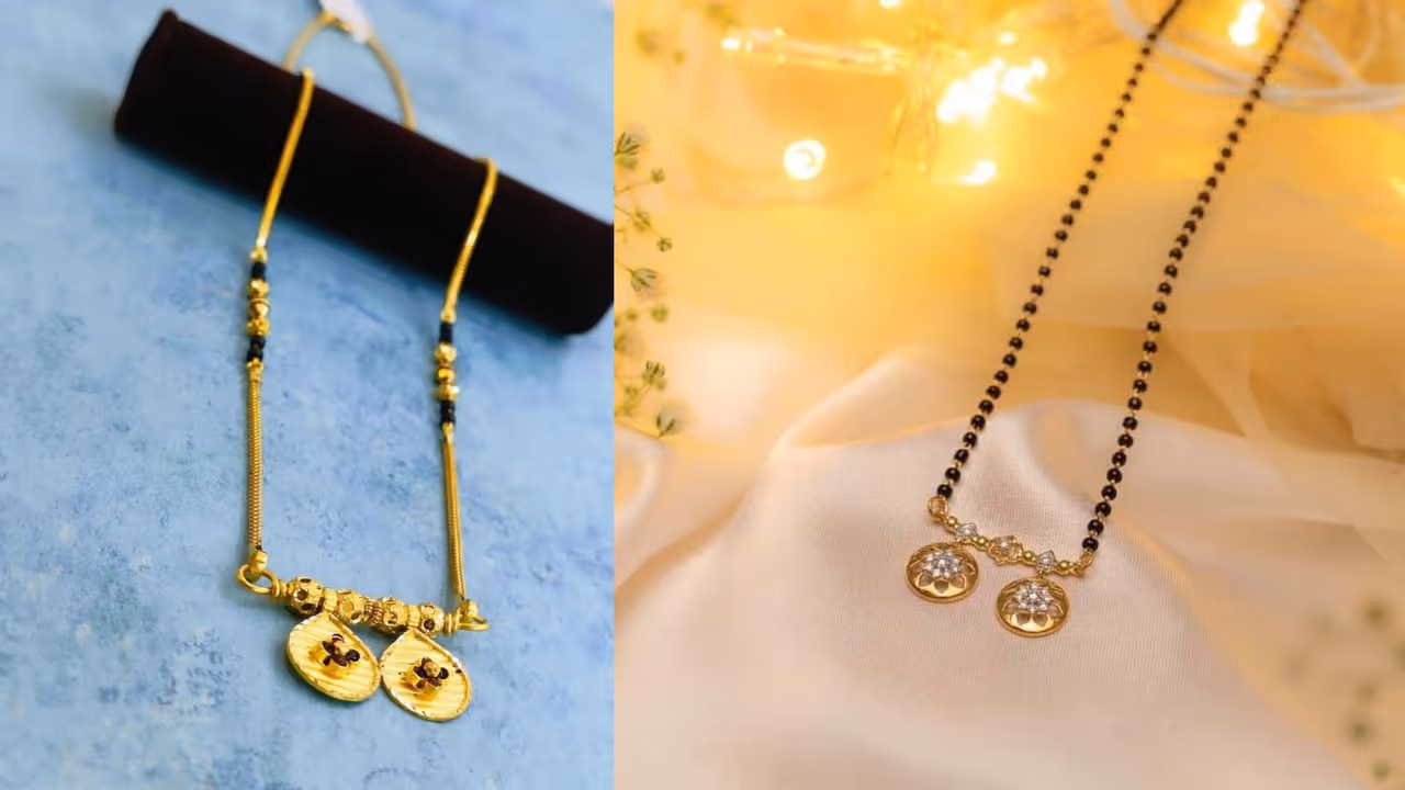 Stylish vati mangalsutra pendants for casual outfits