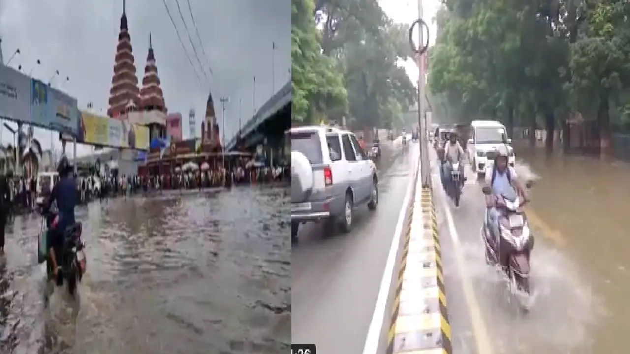 Patna rain flood 2025