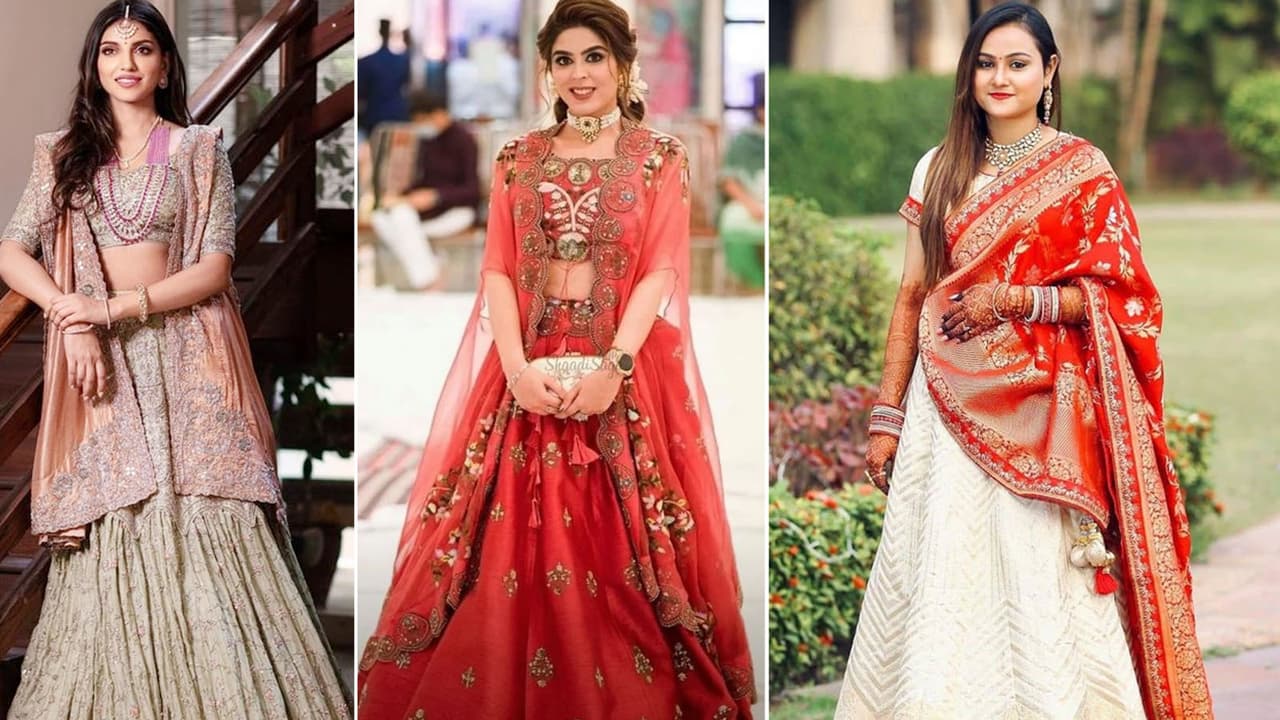 5 Dupatta Draping Styles for Raksha Bandhan Lehenga Look 5 Dupatta Draping Styles for Raksha Bandhan Lehenga Look
