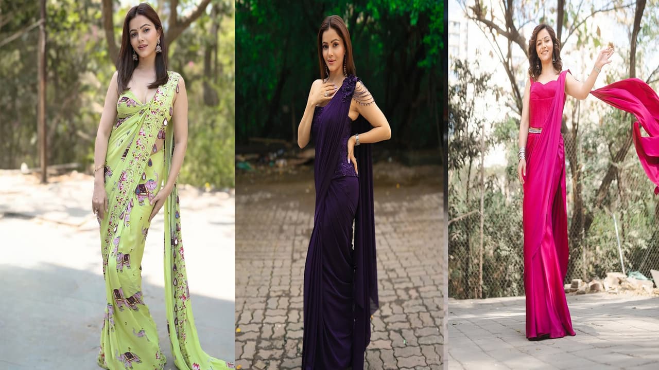 Rubina Dilaik Saree Designs