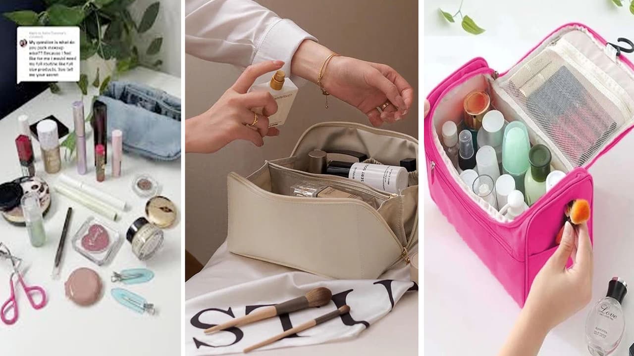 How to pack makeup for a flight Travel How to pack makeup for a flight Travel