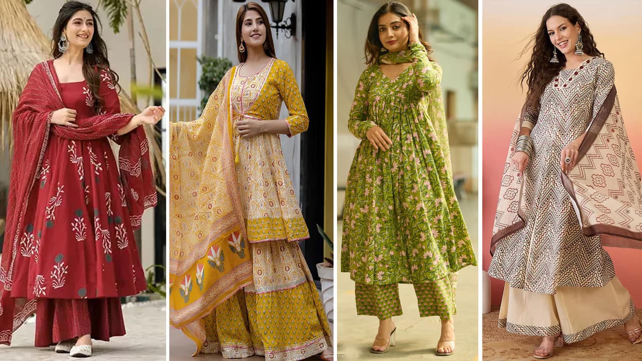 Printed Palazzo Salwar Suit Great Deals Under Rs 899 Printed Palazzo Salwar Suit Great Deals Under Rs 899