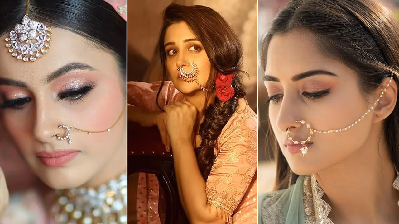 Artificial nath Nose pin Design under 150 Rs Artificial nath Nose pin Design under 150 Rs