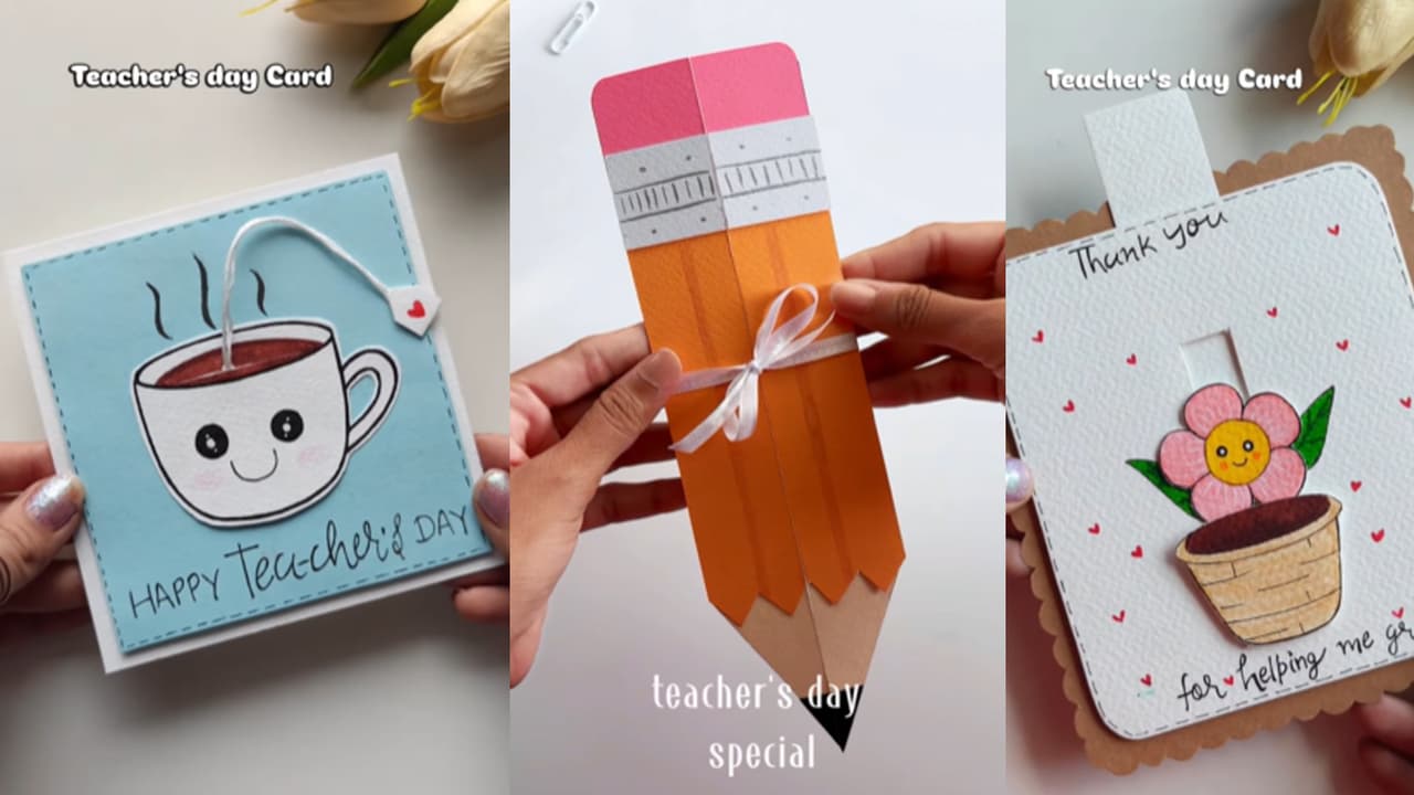 Teachers Day Card Ideas