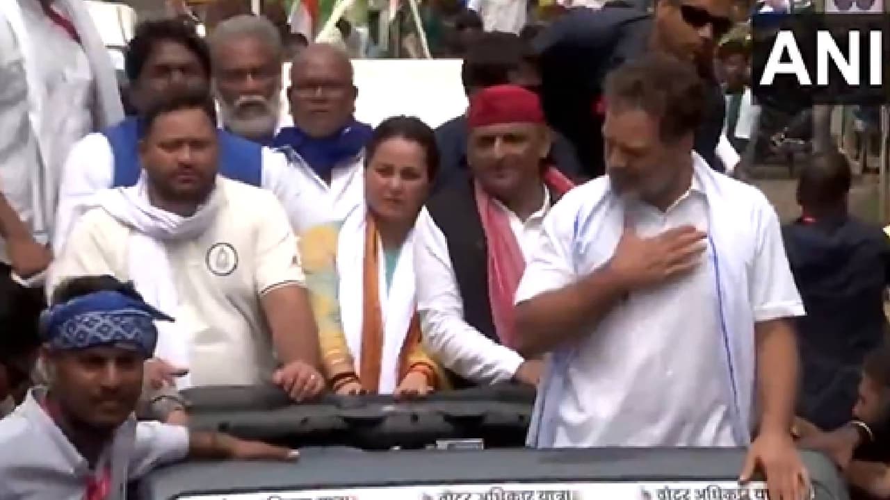 Rahul Gandhi Akhilesh Yadav Bihar rally