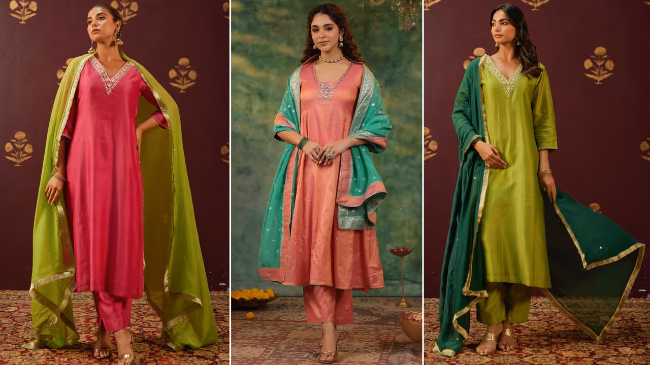 Contrast Color Combination Salwar Suit Ideas