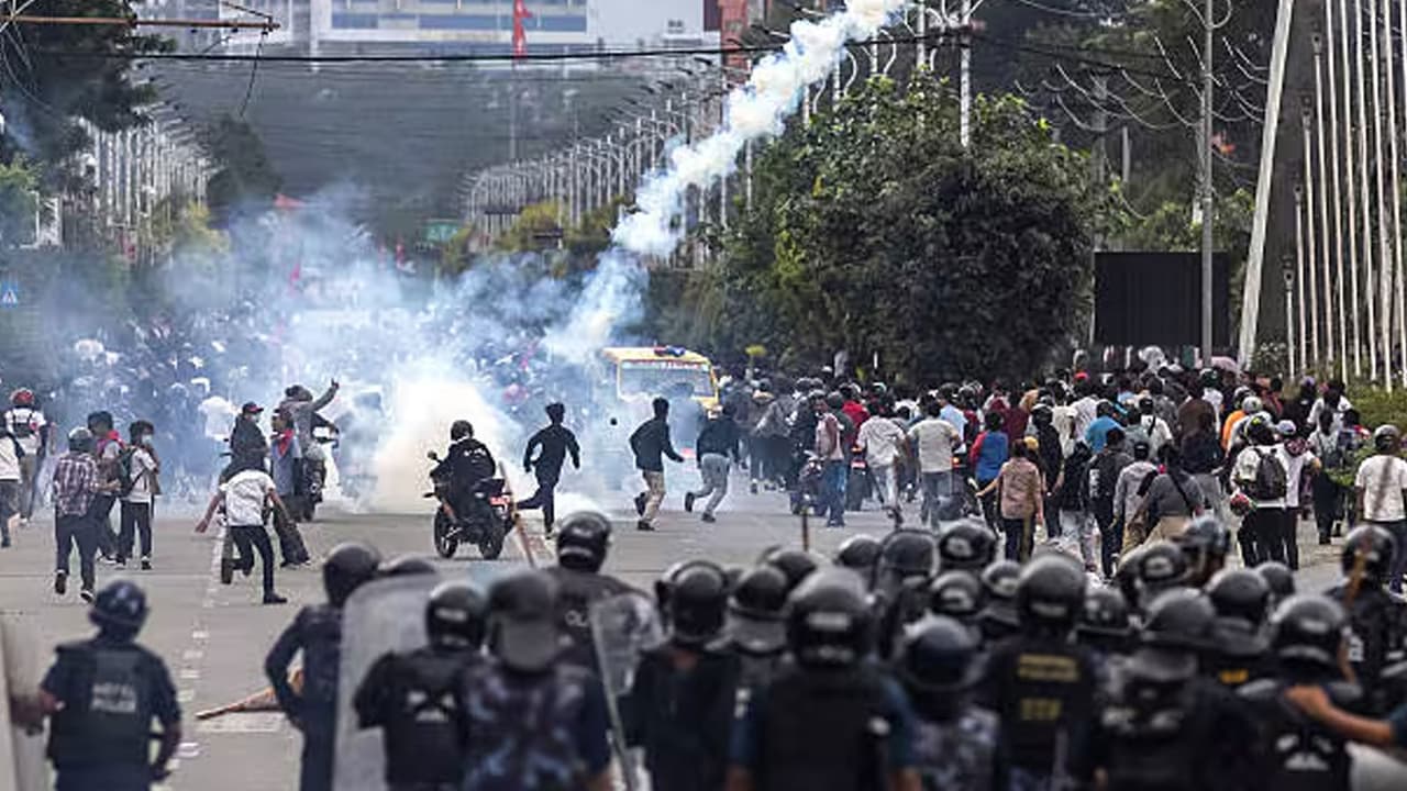 nepal protest 