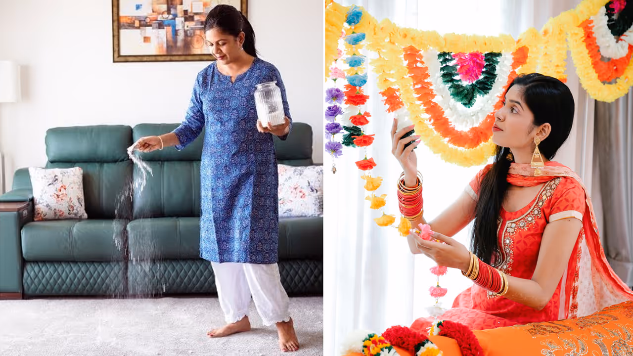 Navratri Home Cleaning Hacks quickly and easily
