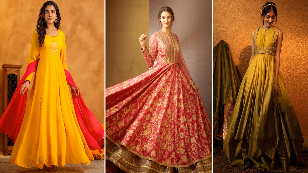 Anarkali Salwar Suit Designs for Navratri 2025 Traditional and Festival Style