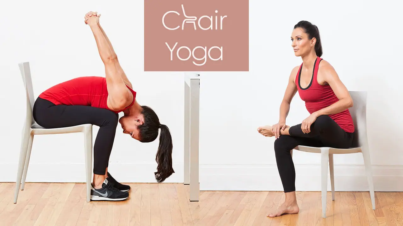 Sitting Yoga for Office Person to relieve tension from long periods of sitting