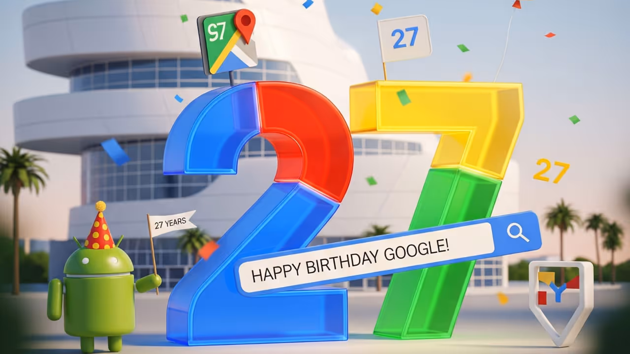 Google's 27th Birthday Google's 27th Birthday