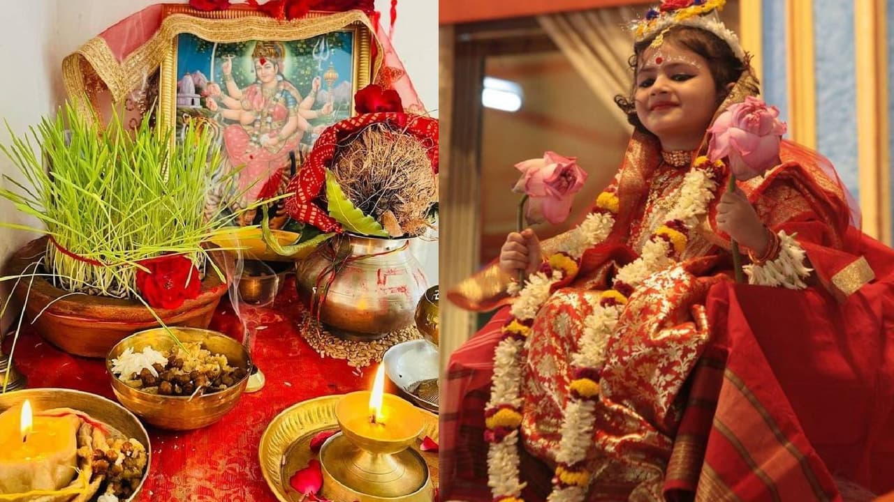 Navratri 2025 Kanya Pujan Navratri 2025 Kanya Pujan