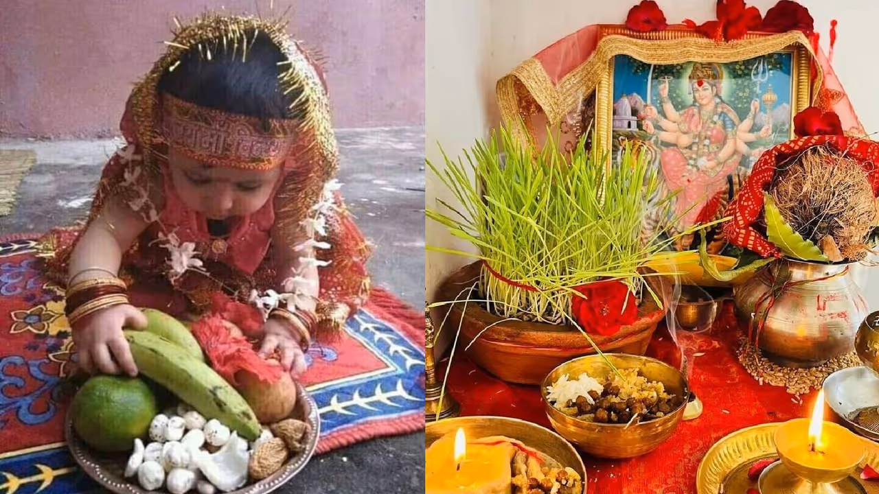 Navratri 2025 Kanya Pooja Navratri 2025 Kanya Pooja