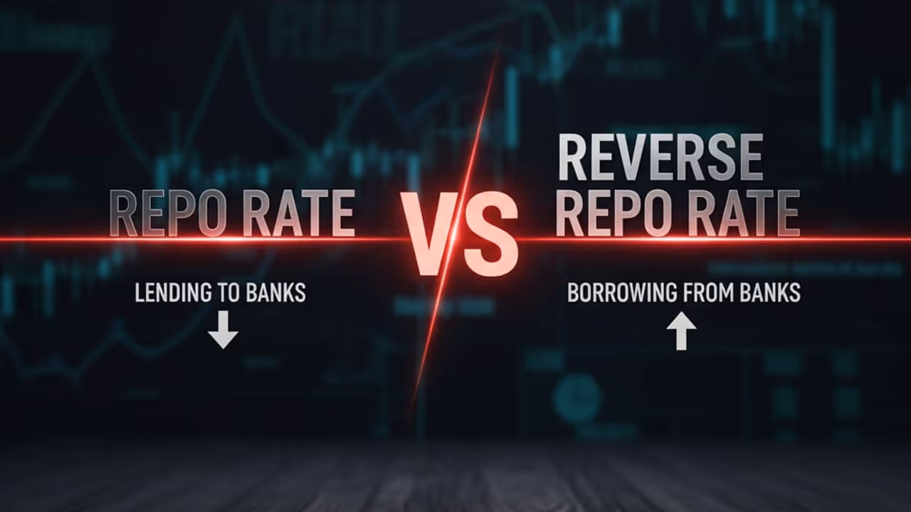 Repo Rate vs Reverse Repo Rate