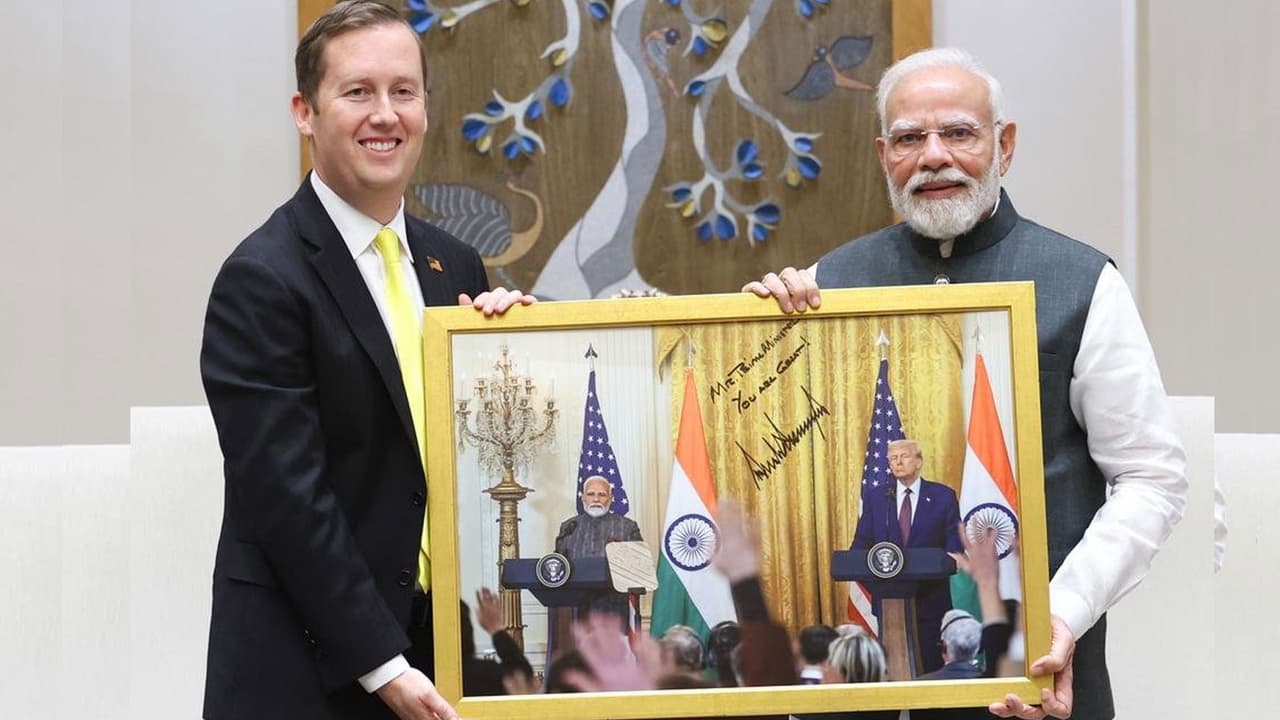 Sergio Gor Meets PM Modi