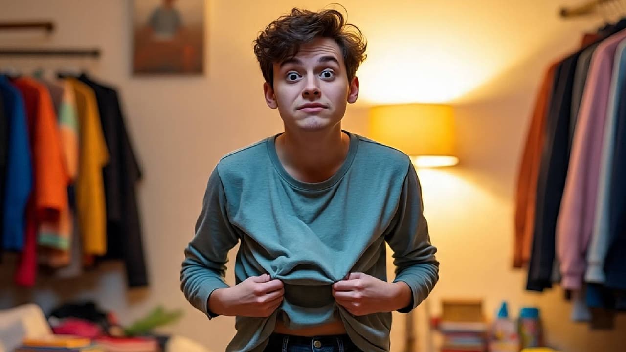 wearing clothes inside out significance