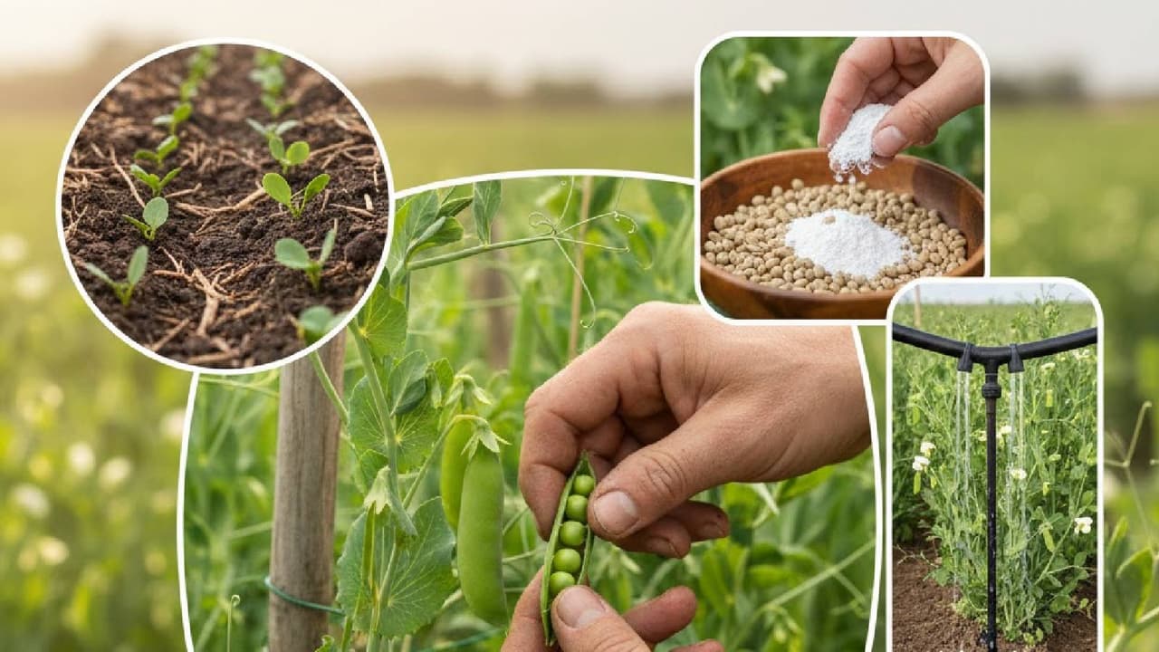 Green Pea Farming Green Pea Farming